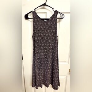 Old Navy Black and Tan Dress